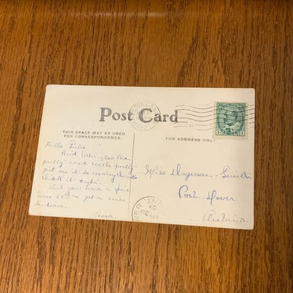 VINTAGE POSTCARD POSTMARKED 1907 - Picture 2 of 3